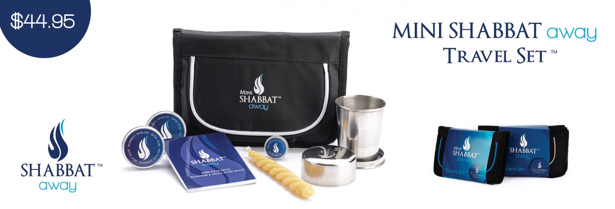MIni Shabbat Away Travel Set